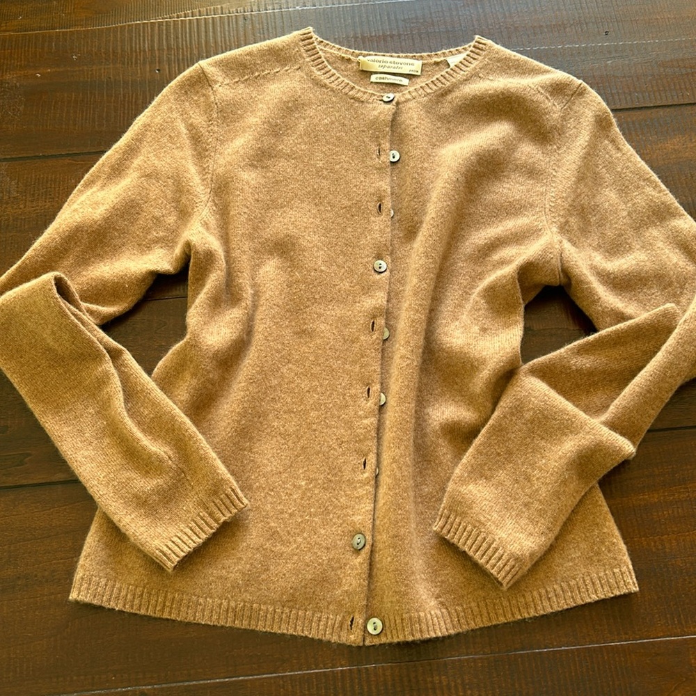 Valerie Steven’s Cashmere Cardigan  size small